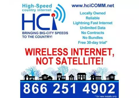 HCI: High-Speed Country Internet